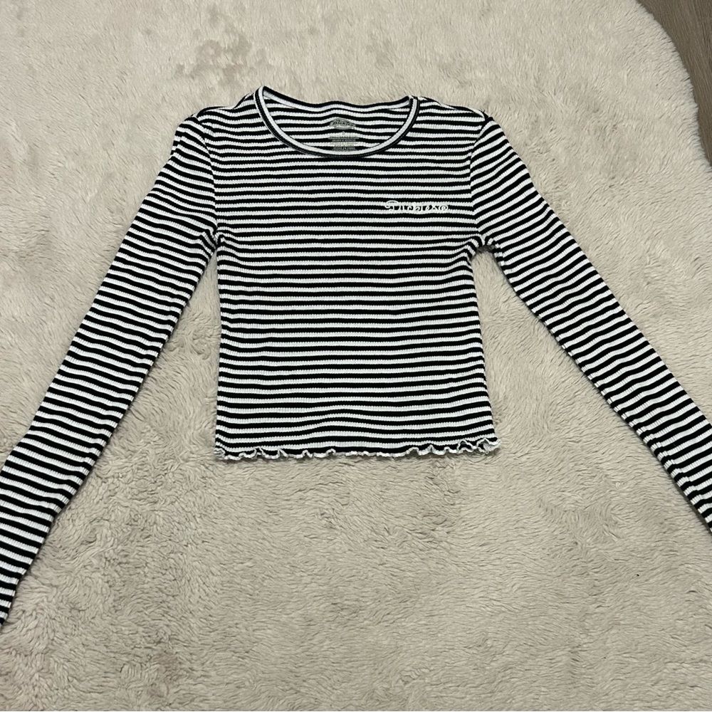 Dickies Stripped Crop Top
